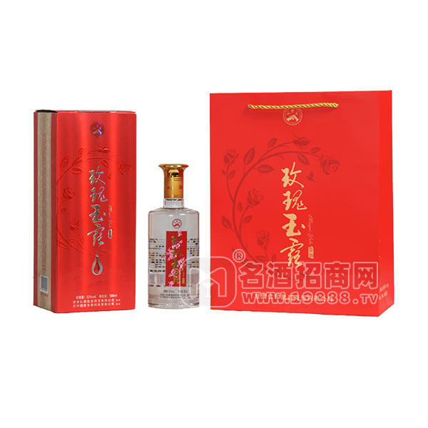 和聚鑫  玫瑰玉露 （紅玫）玫瑰露酒  500ML