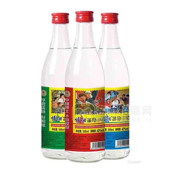 情徊革命小酒 白酒500mlx12瓶