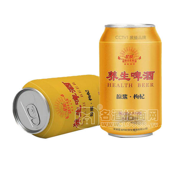 星浪 原漿枸杞 養(yǎng)生啤酒 330ML