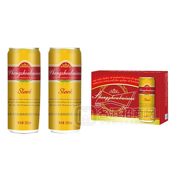 細(xì)高罐圣洲伯威啤酒330ml