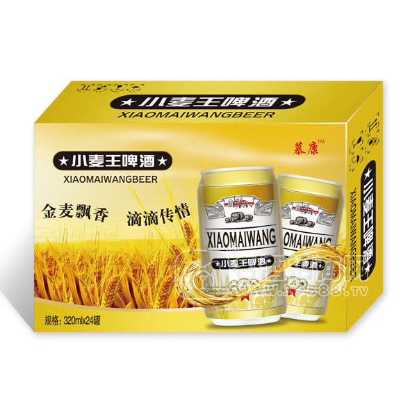 慕康小麥王啤酒320mlx24罐