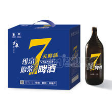 7天鮮活維京原漿啤酒招商1