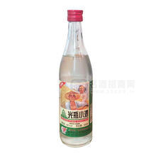 秒白 光瓶小酒白酒招商500ml