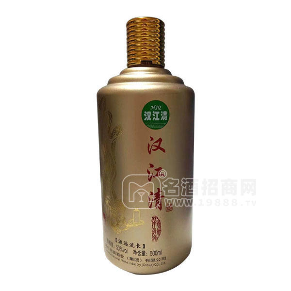 漢江清 醬香型白酒53°源遠流長500ml