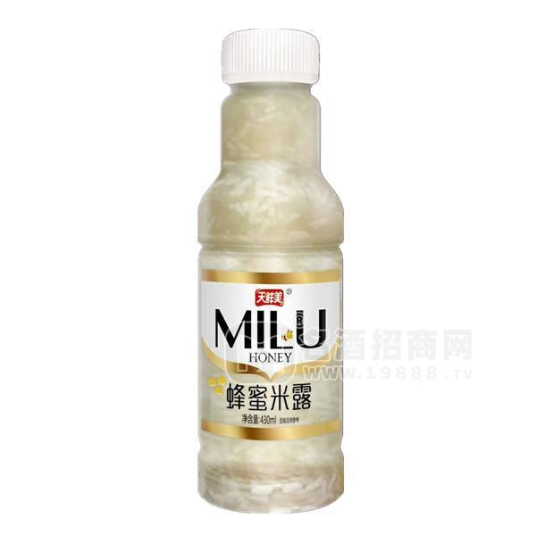 天鮮美蜂蜜米露430ml