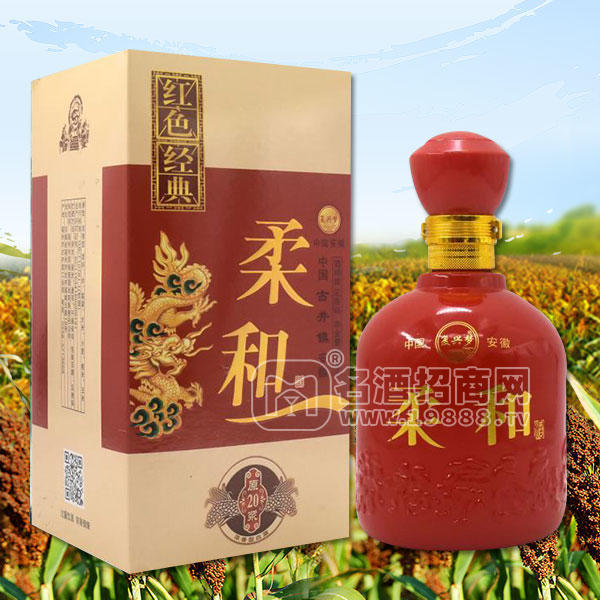 復(fù)興夢(mèng)柔和酒 白酒450ml