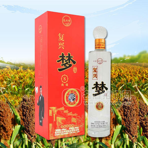 復(fù)興夢酒 濃香型白酒700ml