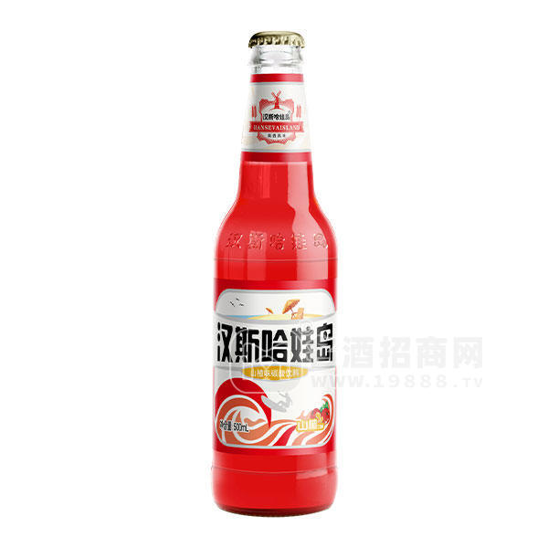 漢斯哈娃島山楂味碳酸飲料500ml