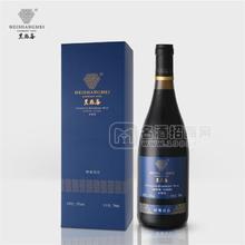 黑尚莓樹(shù)莓酒 12度半干型樹(shù)莓酒尚品750m樹(shù)莓干紅禮盒裝