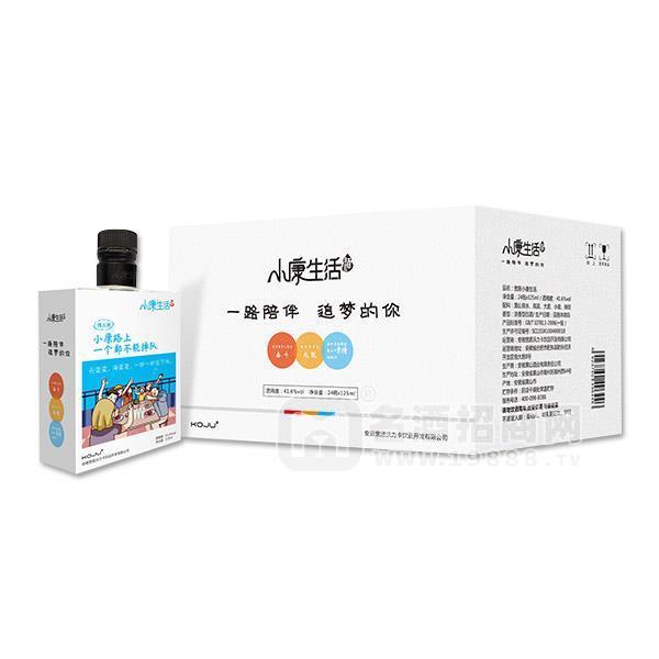 小康生活白酒招商 125mlx24瓶