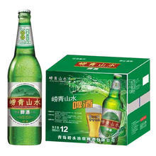 嶗青山水啤酒500mlx12