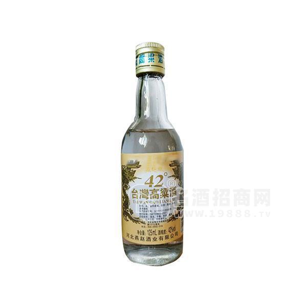 臺灣高粱酒42°白酒125ml