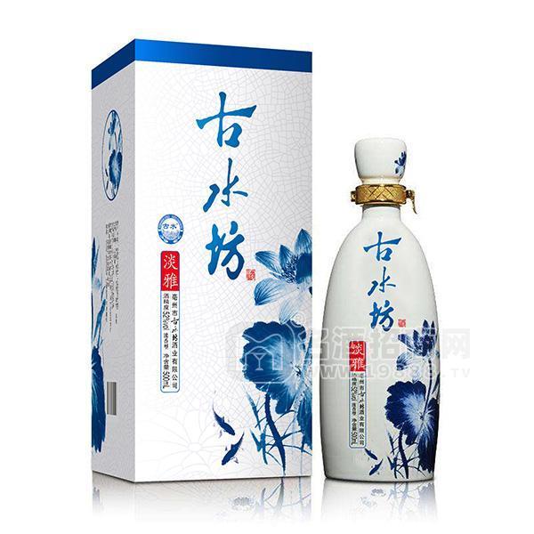 古水坊淡雅白酒500ml