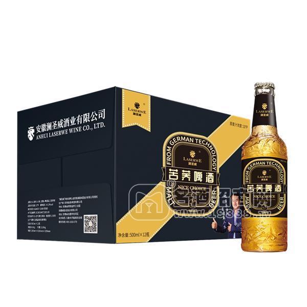 瀾圣威苦蕎啤酒樽享瓶裝500mlx12罐