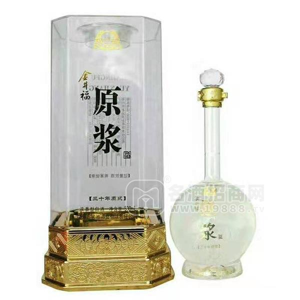 金井福老池酒業(yè)原漿白酒招商濃香型500ml