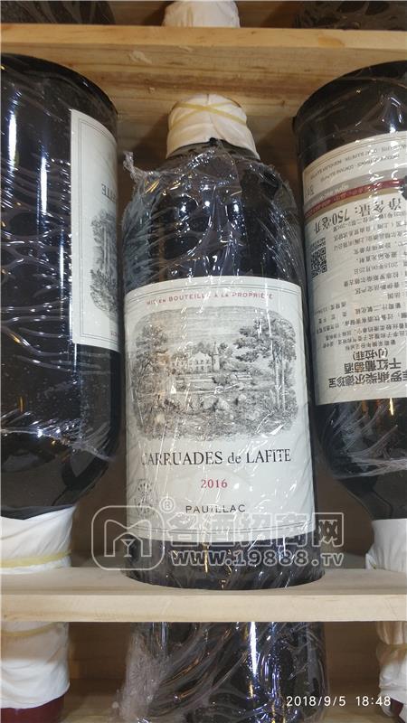 2016年小拉菲Carruades Lafite拉菲副牌