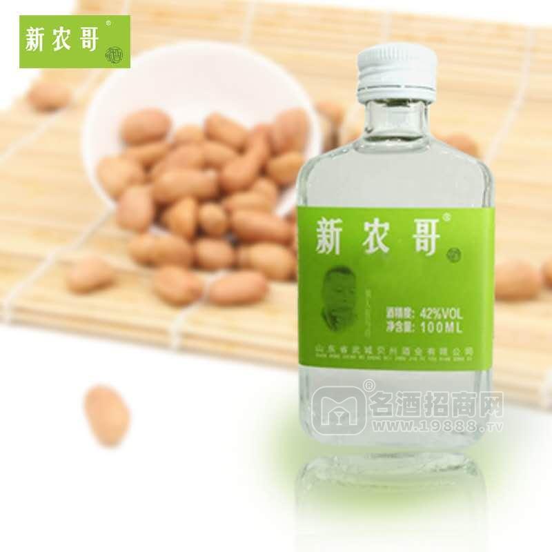 新農(nóng)哥 男人在寫詩42度白酒100ml/瓶