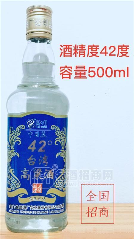 “津用”中國紅、藍(lán)臺(tái)灣高粱酒招商
