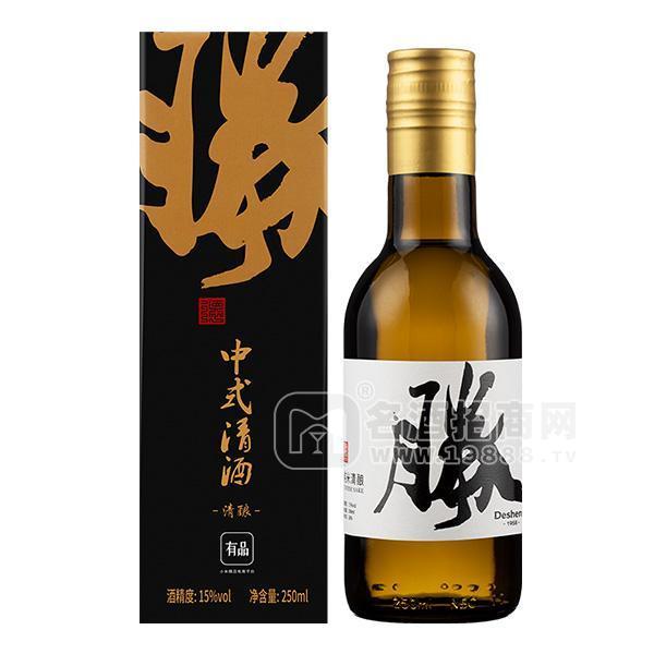 中式清酒   勝15%vol  250ml