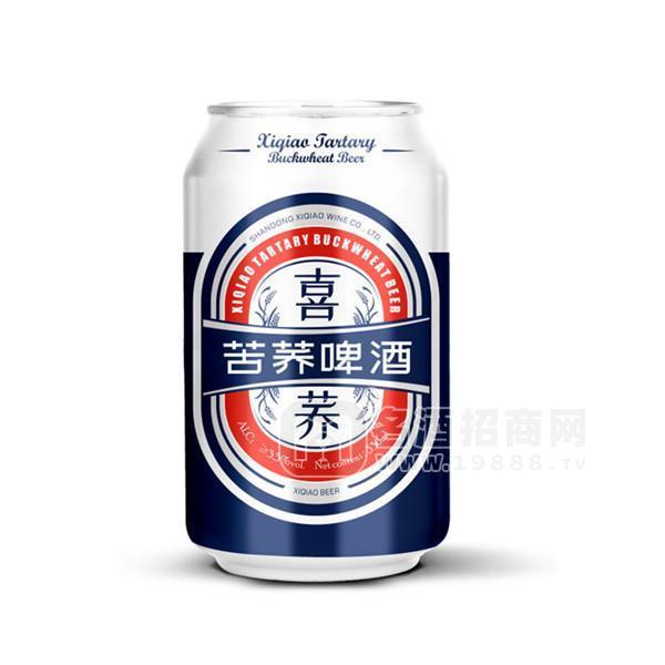 喜蕎苦蕎啤酒罐裝招商 330ml