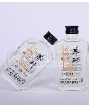 蕎軒苦蕎酒黑蕎100ml*1瓶42度小酒新品特價招商進行中！招商