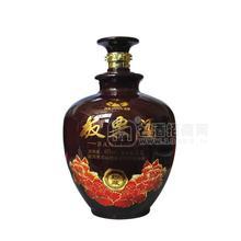 景忠山板栗酒 白酒 珍藏酒42°五斤壇2.5L