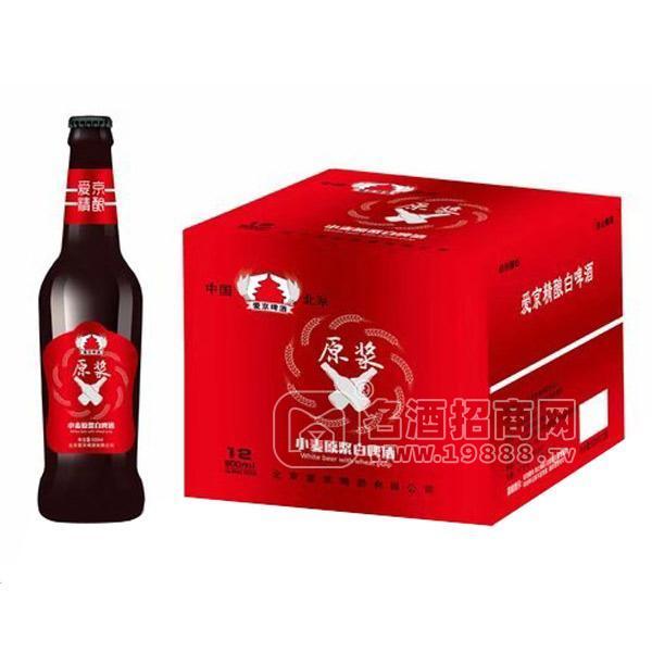 愛京 精釀原漿小麥白啤酒500mlx12瓶