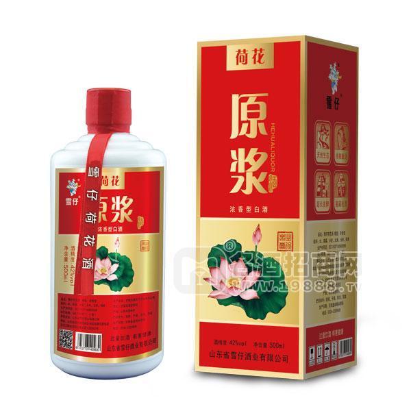 雪仔 荷花原漿 濃香型白酒 42%vol   500ml