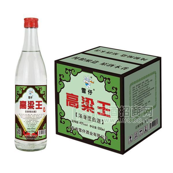 雪仔 高粱王濃香型白酒 42%vol 500ml