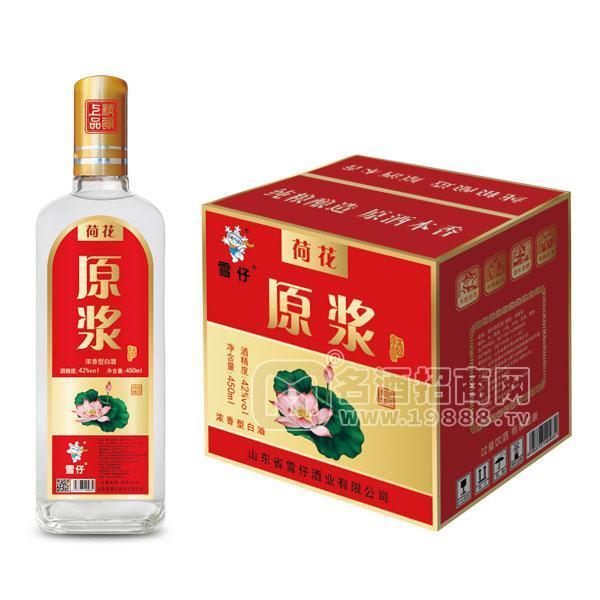 雪仔 荷花酒濃香型白酒 42%vol 450ml