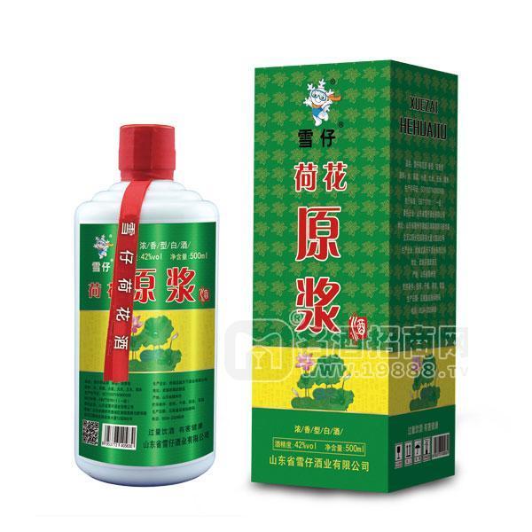 雪仔 荷花酒濃香型白酒 42%vol 500ml