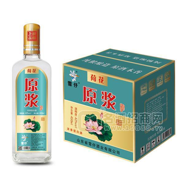 雪仔 荷花原漿 濃香型白酒 42%vol 450ml