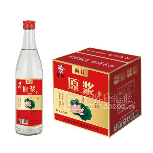 雪仔 荷花原漿 濃香型白酒 42%vol 500ml