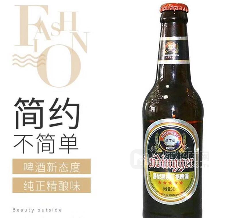 青島勁派精釀啤酒330ml*24瓶純糧釀造