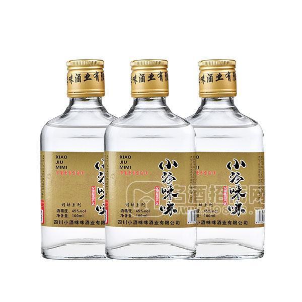 小酒咪咪濃醬兼香型白酒45度精釀系列廠家招商代理100ml