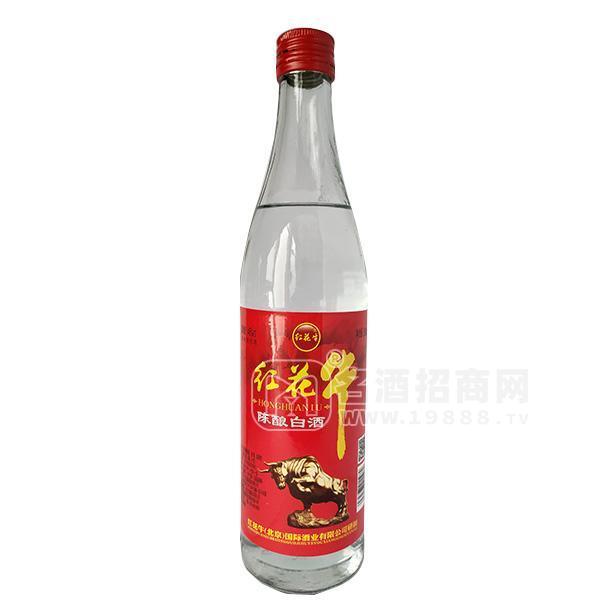 紅花牛陳釀白酒 紅瓶500ml 二鍋頭