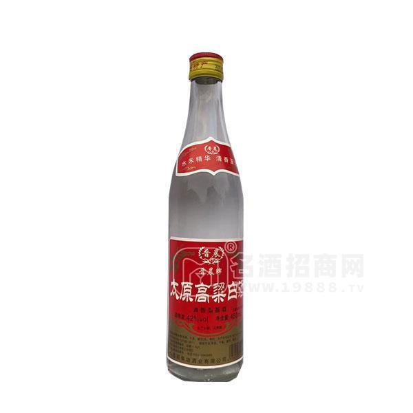 晉晨42度太原高粱清香型基酒廠家直銷批發(fā)代理450ml