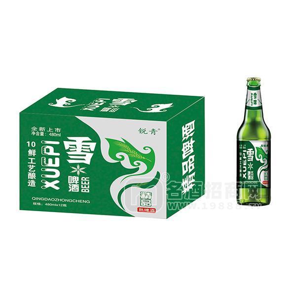 銳青雪啤酒 熟啤酒480mlx12瓶