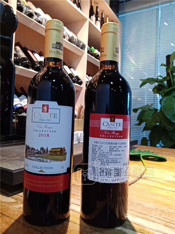 法國CASITE田園珍藏干紅葡萄酒