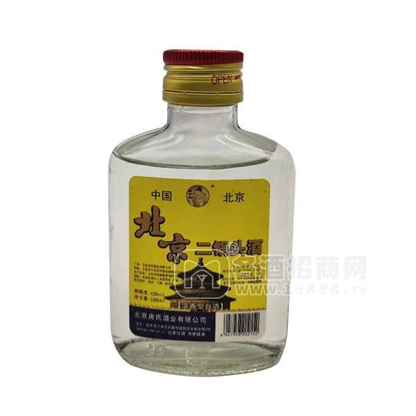 二鍋頭濃香型白酒100ml