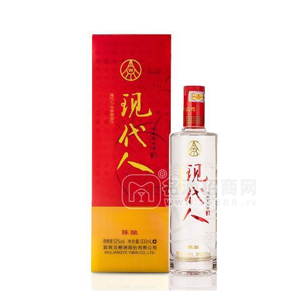 現(xiàn)代人52°濃香型白酒  招商500ml