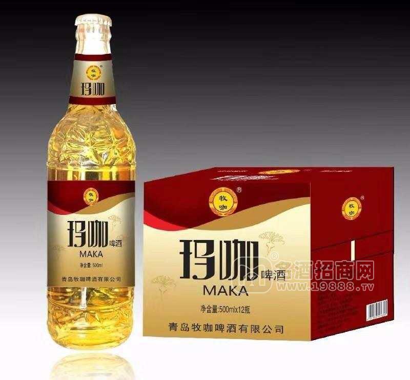 瑪咖啤酒大瓶12瓶箱裝500毫升ml全國(guó)招代理招商