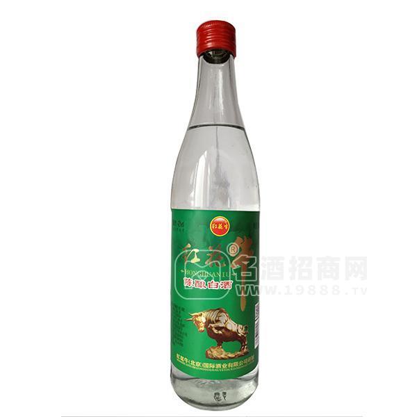 紅花牛42°酒  二鍋頭 光瓶酒 濃香型白酒500ml