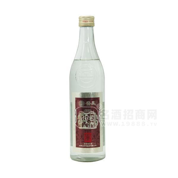 晉晨42度山西老酒瓶裝清香型白酒招商廠家直銷500ml