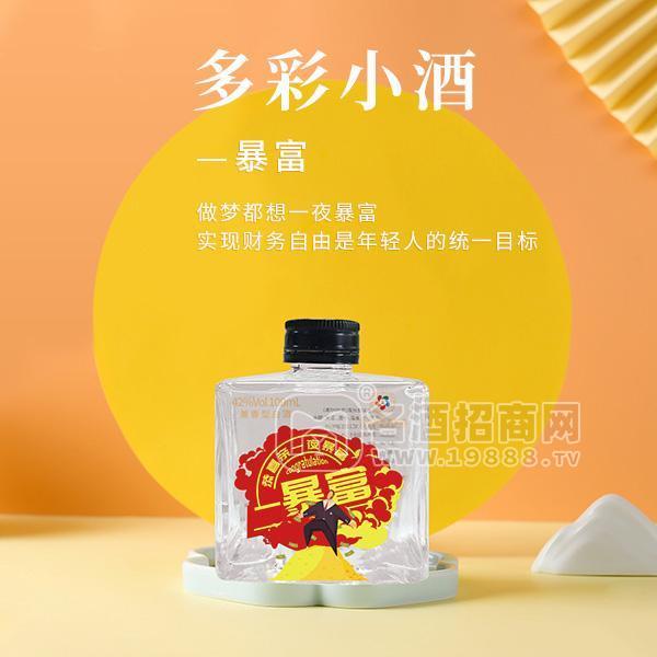 多彩貴州酒 兼香型白酒招商 多彩小酒 42度酒100ml