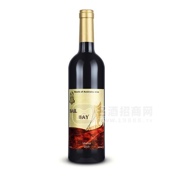 14°澳洲風帆梅洛 干紅葡萄酒招商750ml