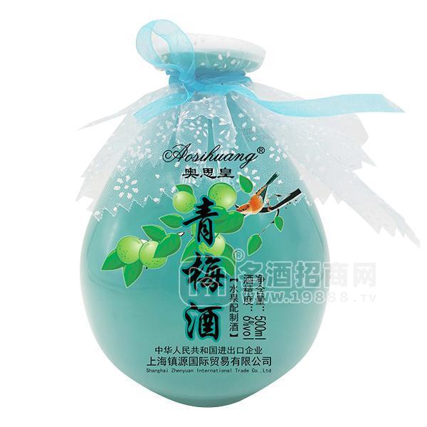 6℃奧思皇 青梅酒 花果酒招商500ml