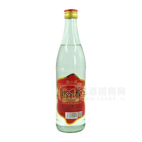 魏小糧濃香型白酒  42度白酒招商廠家直銷500ml