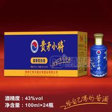 貴矛小將白酒 醬香型43度 箱裝 100ml
