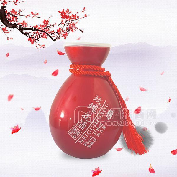 諾谷酒莊 玫瑰花酒 果酒花果酒  招商318ml